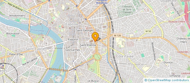 localisation de l'entreprise SYNDICAT COPROP 25 ALL F VERDIER à TOULOUSE
