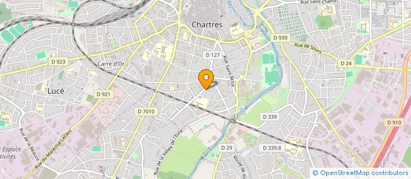localisation de l'entreprise SYNDICAT COPROP 3 RUE DE LOIGNY à CHARTRES