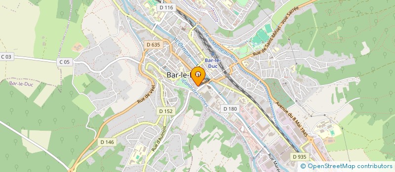 localisation de l'entreprise SYNDICAT COPROP 34 RUE WERLY à BAR-LE-DUC