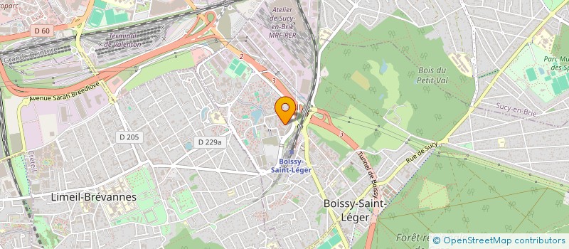 localisation de l'entreprise SYNDICAT COPROP 4-5 DE LA PEUPLERAIE à BOISSY-SAINT-LEGER