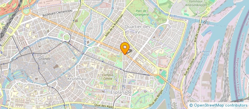 localisation de l'entreprise SYNDICAT COPROP 46 AV FORET NOIRE à STRASBOURG