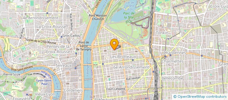 localisation de l'entreprise SYNDICAT COPROP 48 AU 52 RUE MONTGOLFIER  LYON