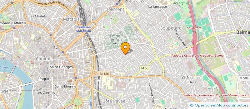 localisation de l'entreprise SYNDICAT COPROP 5 RUE INJALBERT à TOULOUSE