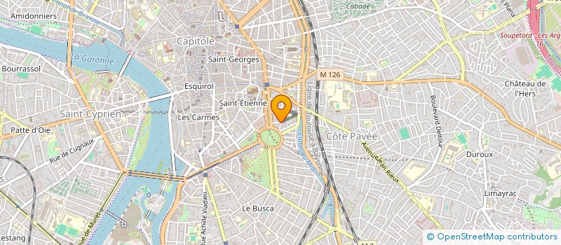 localisation de l'entreprise SYNDICAT COPROP 6 RUE DES POTIERS  TOULOUSE