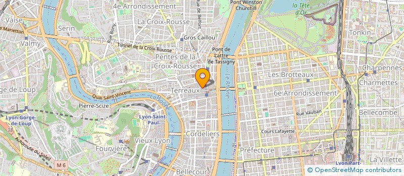 localisation de l'entreprise SYNDICAT COPROP 8 RUE TERRAILLE à LYON