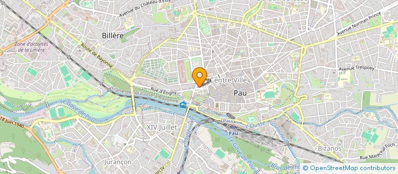 localisation de l'entreprise SYNDICAT COPROP AU GRAND SAINT MARTIN à PAU