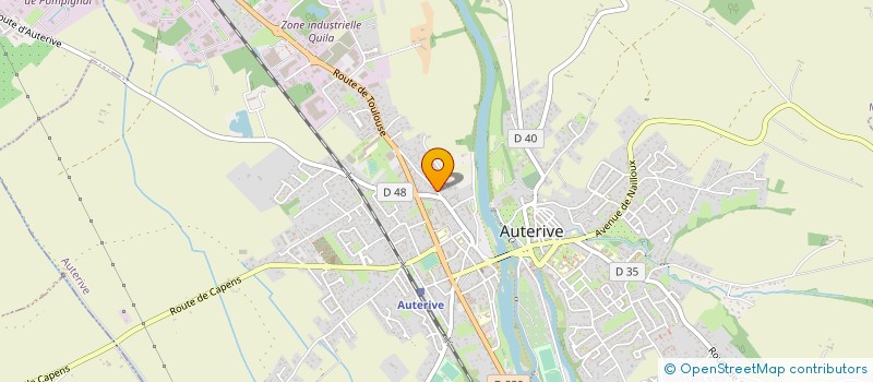 localisation de l'entreprise SYNDICAT COPROP CITE MODERNE  AUTERIVE