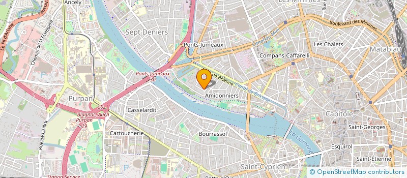 localisation de l'entreprise SYNDICAT COPROP COP LE RABELAIS à TOULOUSE