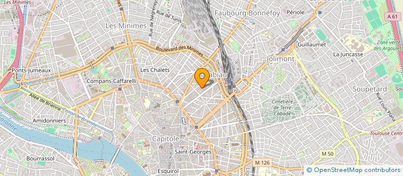 localisation de l'entreprise SYNDICAT COPROP DU 6 R GUILLEMIN TARAYRE à TOULOUSE