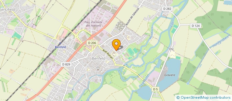 localisation de l'entreprise SYNDICAT COPROP HELVETUS  BENFELD