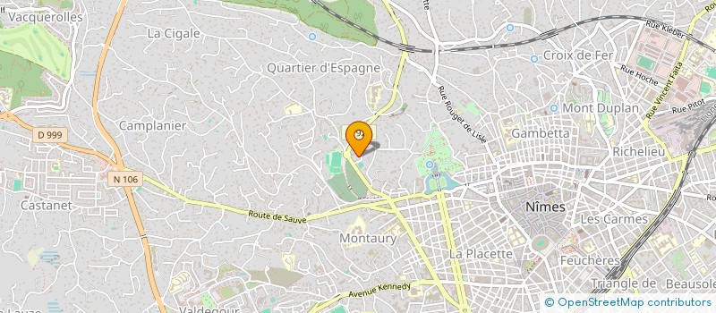 localisation de l'entreprise SYNDICAT COPROP J BOUIN BRUYERE  NIMES