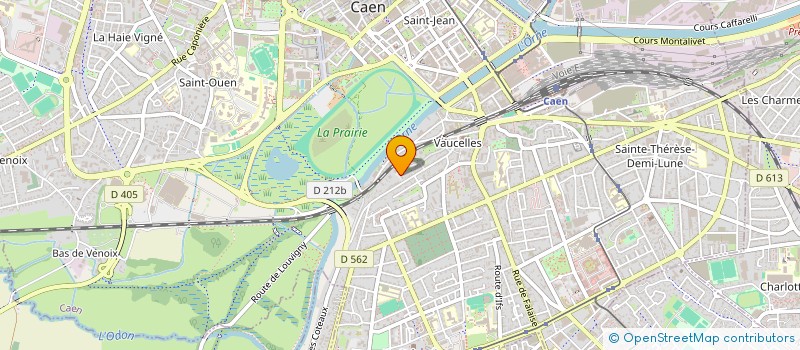 localisation de l'entreprise SYNDICAT COPROP LE CLOS DES MARRONNIERS à CAEN
