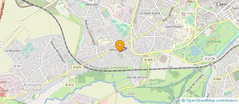 localisation de l'entreprise SYNDICAT COPROP LE CLOS DU BOIS à CAEN