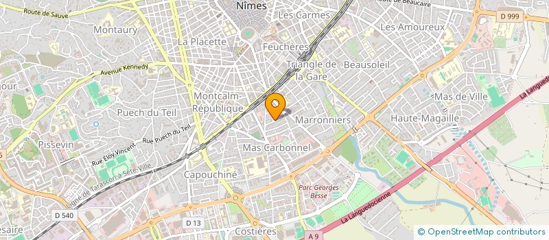 localisation de l'entreprise SYNDICAT COPROP LE PROVENCE  NIMES