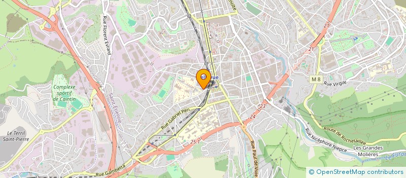 localisation de l'entreprise SYNDICAT COPROP LE SANCY  SAINT-ETIENNE