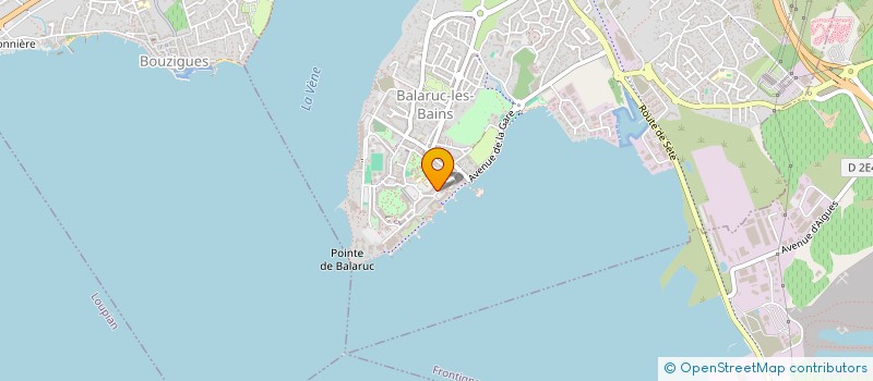 localisation de l'entreprise SYNDICAT COPROP LE ST CLAIR  BALARUC-LES-BAINS