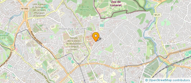 localisation de l'entreprise SYNDICAT COPROP LE VEGA à MONTPELLIER