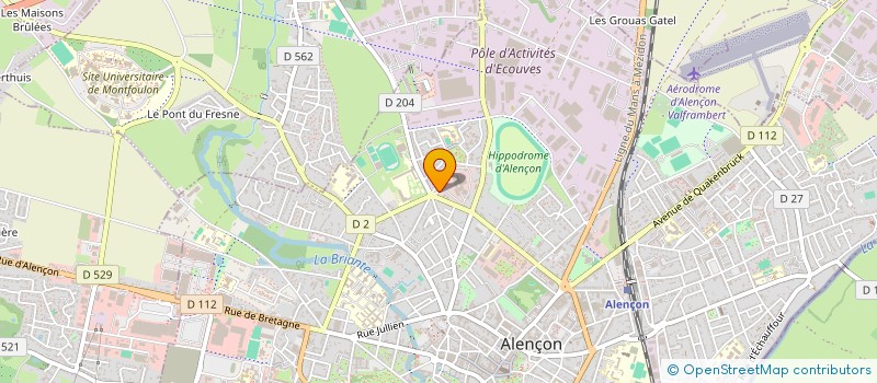 localisation de l'entreprise SYNDICAT COPROP ORGANISAT AGRICOLE ORNE à ALENCON