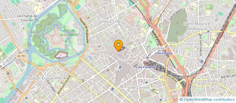 localisation de l'entreprise SYNDICAT COPROP RES LEPELLETIER à LILLE