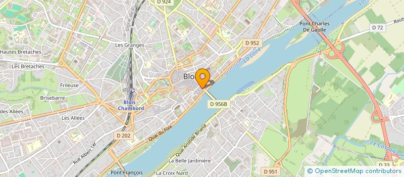 localisation de l'entreprise SYNDICAT COPROP RES PONT NEUF à BLOIS