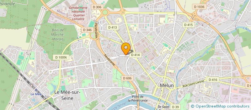localisation de l'entreprise SYNDICAT COPROP RESIDENCE BONAPARTE à MELUN
