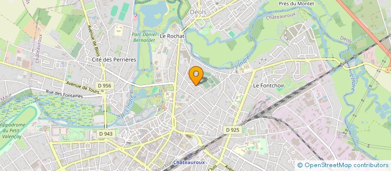 localisation de l'entreprise SYNDICAT COPROP RESIDENCE COLOMBIER II à CHATEAUROUX