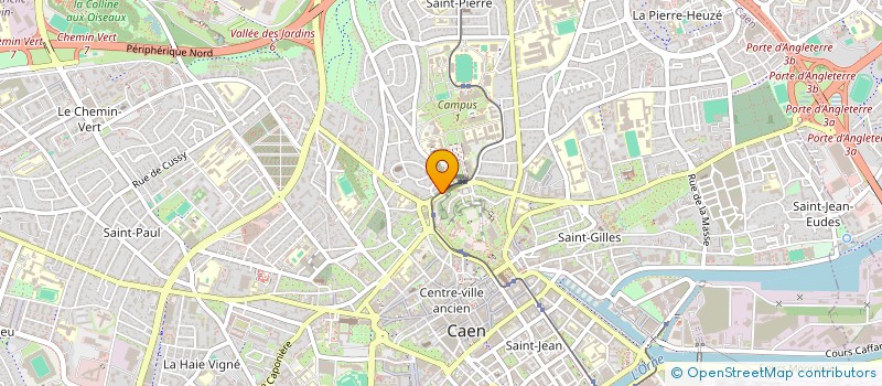 localisation de l'entreprise SYNDICAT COPROP RESIDENCE GAILLON NORD 1 à CAEN