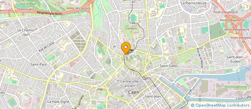 localisation de l'entreprise SYNDICAT COPROP RESIDENCE GAILLON SUD 1 à CAEN