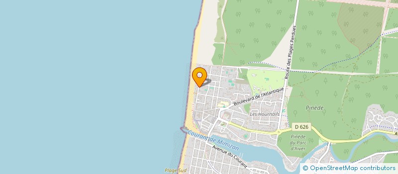 localisation de l'entreprise SYNDICAT COPROP RESIDENCE HORIZON  MIMIZAN