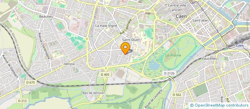 localisation de l'entreprise SYNDICAT COPROP RESIDENCE LA PRAIRIE à CAEN