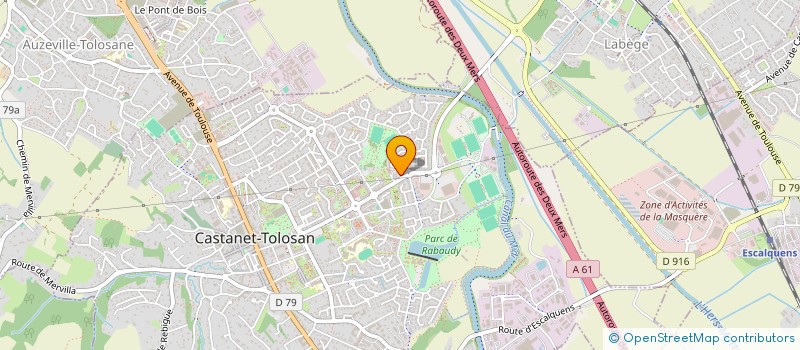localisation de l'entreprise SYNDICAT COPROP RESIDENCE LA RABAUDIERE à CASTANET-TOLOSAN