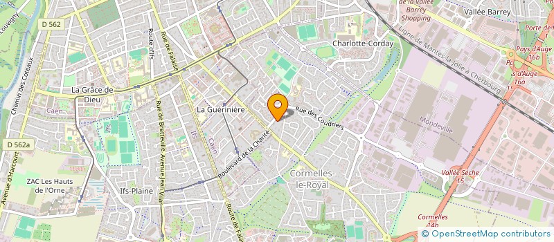 localisation de l'entreprise SYNDICAT COPROP RESIDENCE LES CAMELIAS  CORMELLES-LE-ROYAL