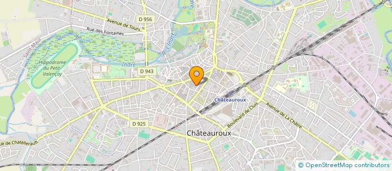 localisation de l'entreprise SYNDICAT COPROP RESIDENCE LES IRIS à CHATEAUROUX