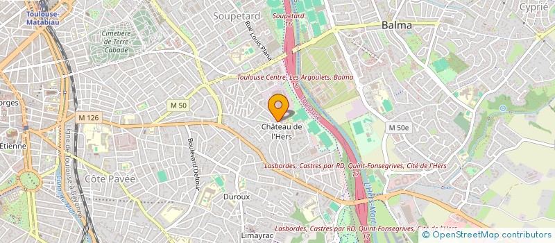 localisation de l'entreprise SYNDICAT COPROP RESIDENCE MONTGOLFIERES à TOULOUSE