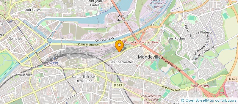 localisation de l'entreprise SYNDICAT COPROP RESIDENCE PASTEUR  MONDEVILLE