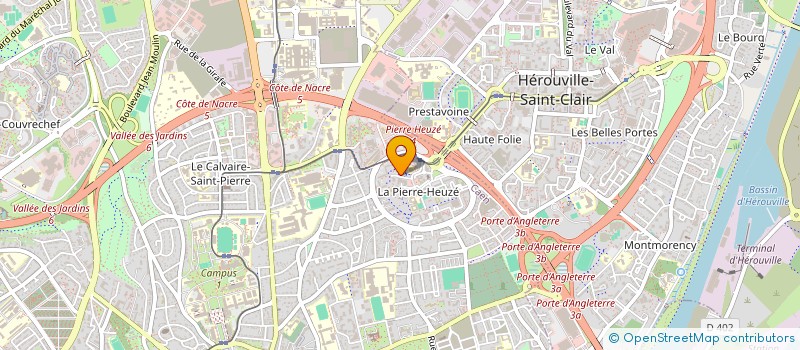 localisation de l'entreprise SYNDICAT COPROP RESIDENCE QUEBEC à CAEN
