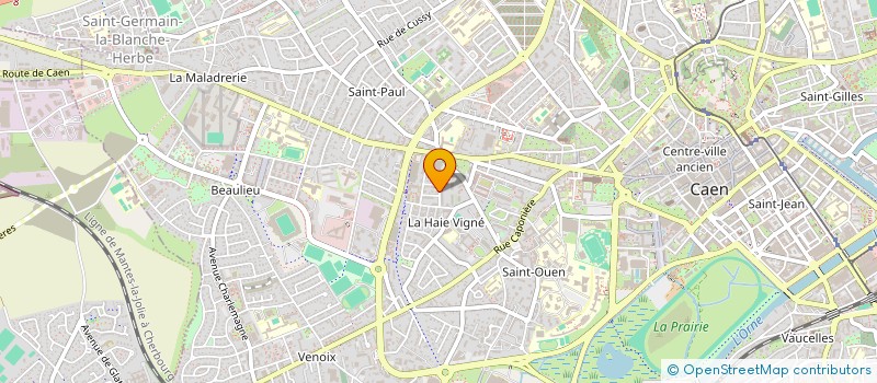 localisation de l'entreprise SYNDICAT COPROP RESIDENCE TILLAUX à CAEN