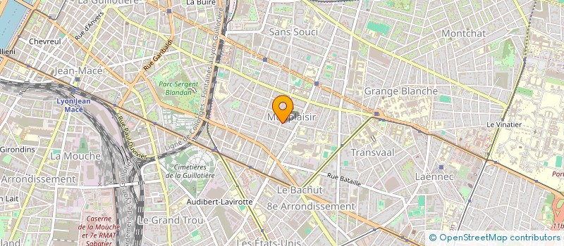 localisation de l'entreprise SYNDICAT COPROP SQUARE ST NESTOR  LYON