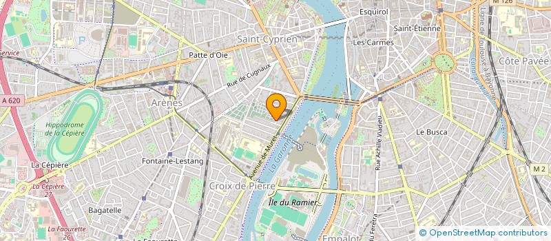 localisation de l'entreprise SYNDICAT COPROP VILLA LES ARCS à TOULOUSE