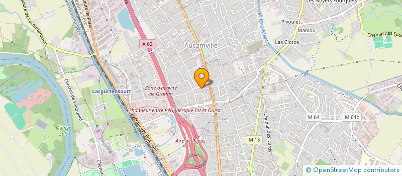 localisation de l'entreprise SYNDICAT COPROPR 11 CHE SALVY à AUCAMVILLE