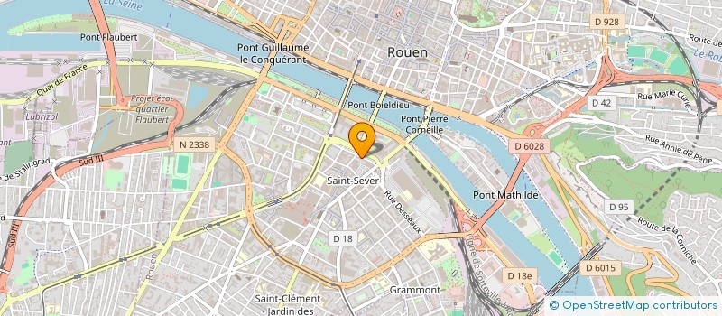 localisation de l'entreprise SYNDICAT COPROPR 51 COURS CLEMENCEAU à ROUEN