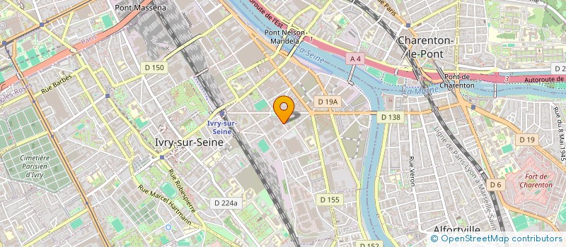 localisation de l'entreprise SYNDICAT COPROPR MAURICE COUDERCHET à IVRY-SUR-SEINE
