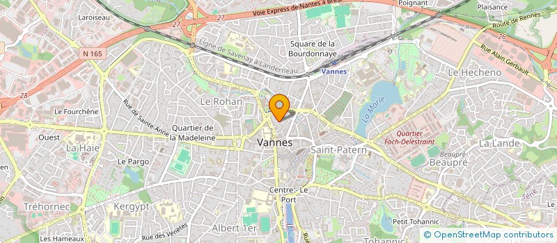 localisation de l'entreprise SYNDICAT COPROPR RES OCTAVE MIRBEAU à VANNES