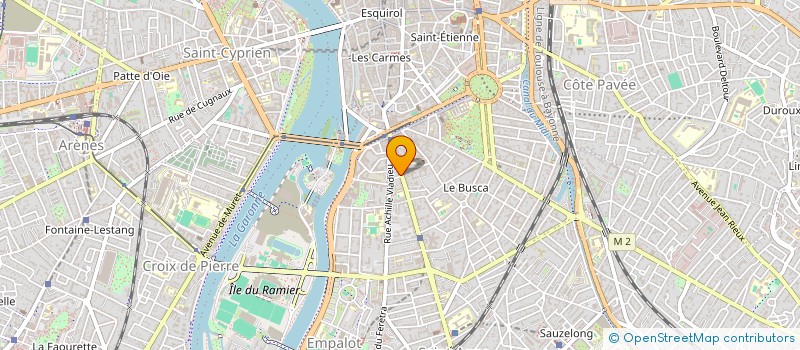 localisation de l'entreprise SYNDICAT COPROPRI 129 GRD ST MICHEL à TOULOUSE