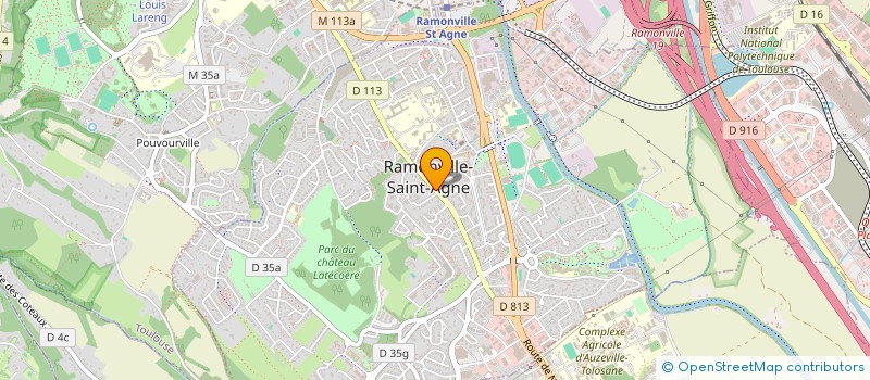 localisation de l'entreprise SYNDICAT COPROPRI RES JARDINS OCCITANS à RAMONVILLE-SAINT-AGNE