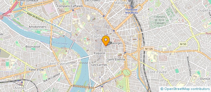 localisation de l'entreprise SYNDICAT COPROPRIE 10 R ALSACE LORRAINE à TOULOUSE