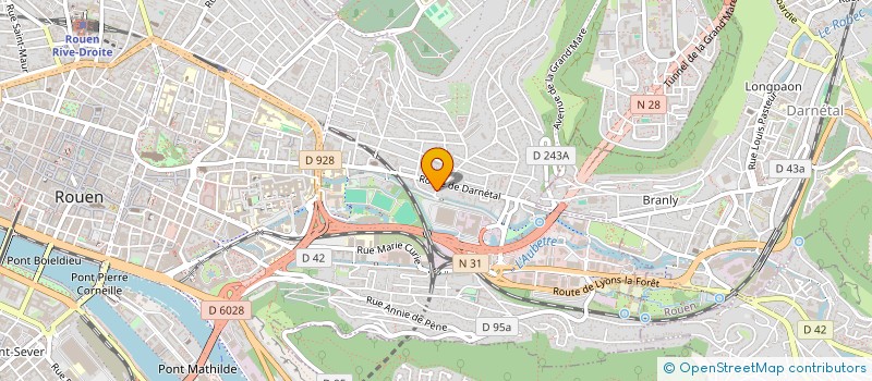 localisation de l'entreprise SYNDICAT COPROPRIE MOULIN ST AMAND à ROUEN