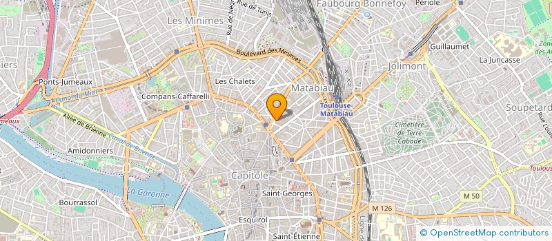 localisation de l'entreprise SYNDICAT COPROPRIET 10 PL JEANNE D'ARC à TOULOUSE