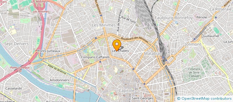 localisation de l'entreprise SYNDICAT COPROPRIET 15 ALL SELLIER à TOULOUSE