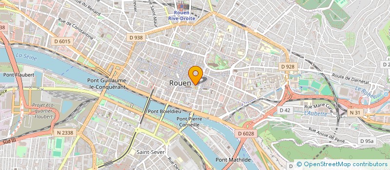 localisation de l'entreprise SYNDICAT COPROPRIET 22 RUE SAINT ROMAIN à ROUEN